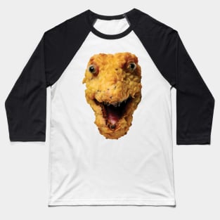 Cursed Dino Nugget Baseball T-Shirt